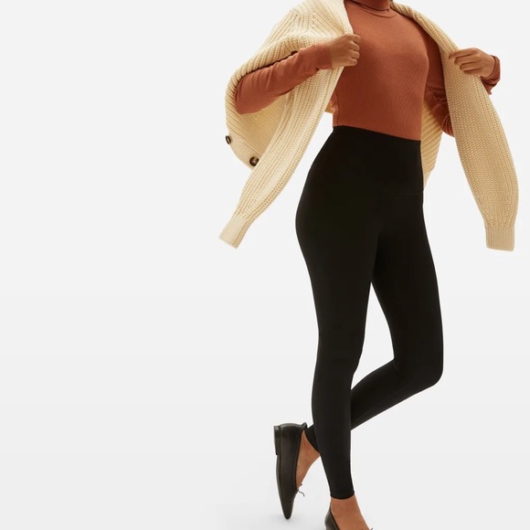 Everlane The Perform Legging Black Workout Tights - Picture 2 of 5